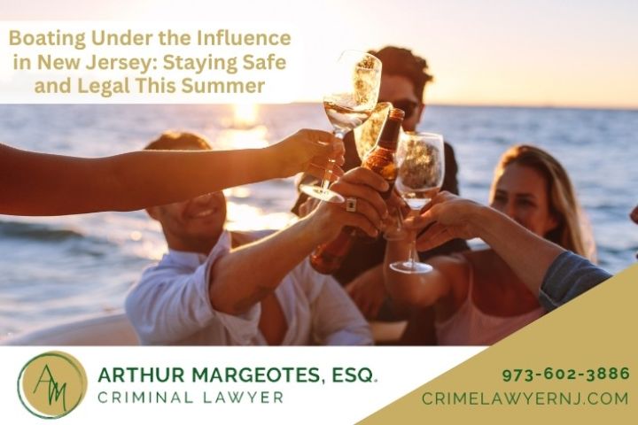 Boating Under the Influence in New Jersey is treated with the same seriousness as driving a car under the influence (DUI